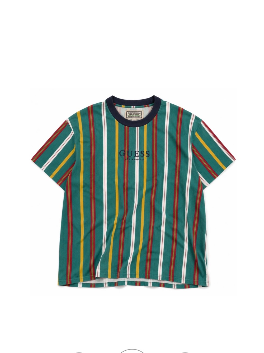 GUESS Originals Striped Crewneck Tee